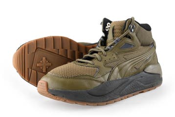 Puma Veterboots in maat 40 Groen, Puma, Overige kleuren, Verzenden, Boots