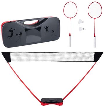 Donnay Badmintonset - Badminton Complete Set Voor 2 Personen, Ophalen of Verzenden, Gebruikt