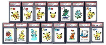 Pokémon - 15 Graded card - 2025 Pokemon Taruka Set of 15 PSA, Nieuw