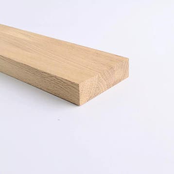 HOCHO Magnetische Messenhouder – Eikenhout – 450x90x30 m, Ophalen of Verzenden, Nieuw, Hout