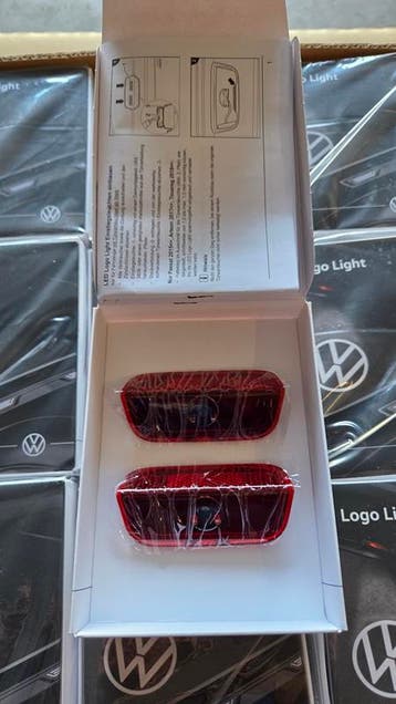 Instapverlichting LED Portier VW Logo Nieuw Origineel Set, Verzenden, Nieuw