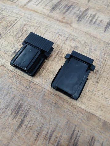 Ahrend set (2 stuks) roldeur geleiders,, zwart kunststof, Ophalen, Nieuw in verpakking