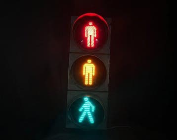 Stoplicht - Plastic - Original Street Light