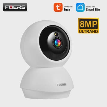 Draadloze 4K 8MP IP Camera met Auto Tracking & Tuya Smart Ap, Verzenden, Nieuw