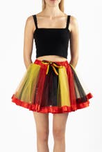 Tutu Zwart Geel Rood Petticoat XL XXL 3XL Tule Rokje Rok Rod, Kleding | Dames, Carnavalskleding en Feestkleding, Ophalen of Verzenden