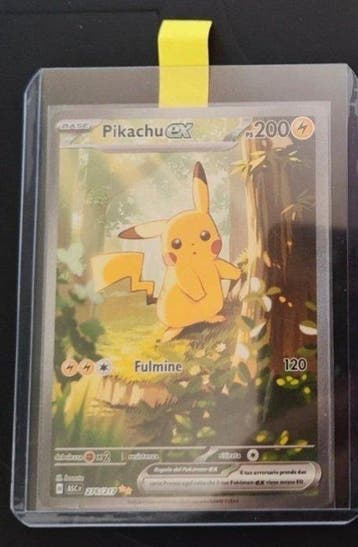 Pokémon - 1 Card - Pikachu 276/217 Full art, Foil, Alternate, Nieuw