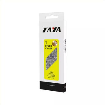 Taya Ketting single speed - Teflon coating - Zwart - 112..., Ophalen of Verzenden, Nieuw, Derailleur of Ketting
