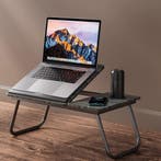 Verstelbaar laptopbureau met bekerhouder inklapbaar, Verzenden, Nieuw