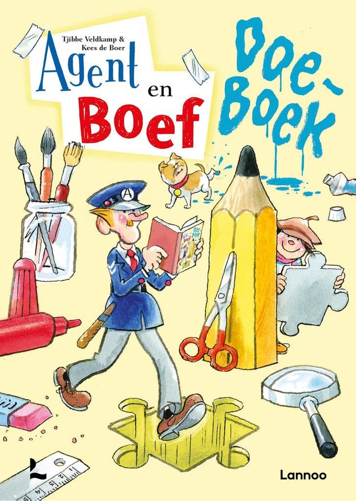 Agent En Boef - Doeboek | Tjibbe Veldkamp | Nieuw, Boeken, Hobby en Vrije tijd, Nieuw, Ophalen of Verzenden