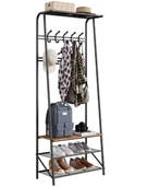 Houten Kapstokbank met Schoenenrek – Stevig Halmeubel, Verzenden, Nieuw