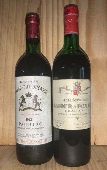 1973 Chateau Grand-Puy Ducasse / Chateau Latour a Pomerol -, Nieuw