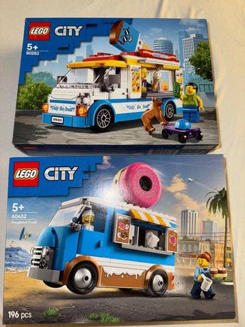 Lego Set - City - Retired! 60253 Ice Cream Truck / 60452, Nieuw
