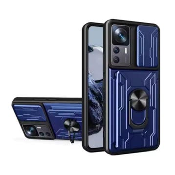 Xiaomi Poco X5 Pro - Card Slot Hoesje met Kickstand en, Verzenden, Nieuw