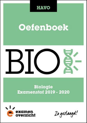 ExamenOverzicht - Oefenboek Biologie HAVO - ExamenOverzicht, Boeken, Schoolboeken, Verzenden, Zo goed als nieuw, ExamenOverzicht