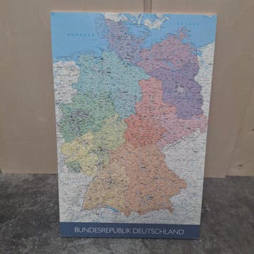 OUTLET - Prikbord Duitsland - 60 x 90 cm, Ophalen of Verzenden, Nieuw