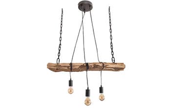 Hanglamp BARRACUDA 70 cm voor 3 lampen, gemaakt van, Huis en Inrichting, Lampen | Hanglampen, Ophalen of Verzenden, Nieuw