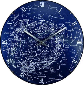 Wandklok Milky Way Dome - Dia. 35 Cm, Nieuw
