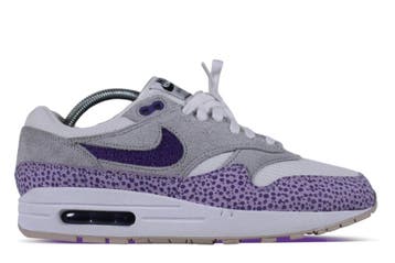 Nike Air Max 1 iD By You Purple Safari • 43, Ophalen of Verzenden, Nieuw, Nike, Sneakers of Gympen