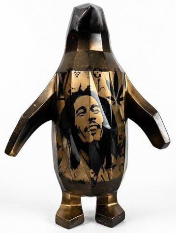 Daluxe Art - 1999 • Bob Marley Penguin XL, Antiek en Kunst