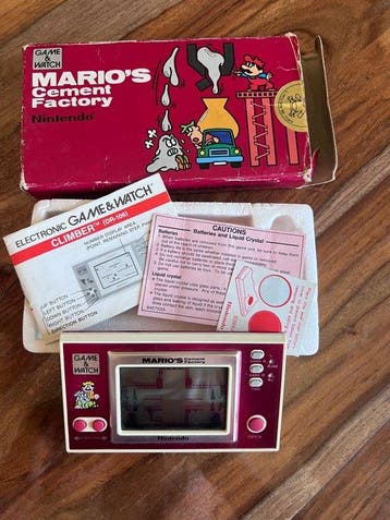 Nintendo - Game & Watch - Mario’s Cement Factory - Handheld, Nieuw