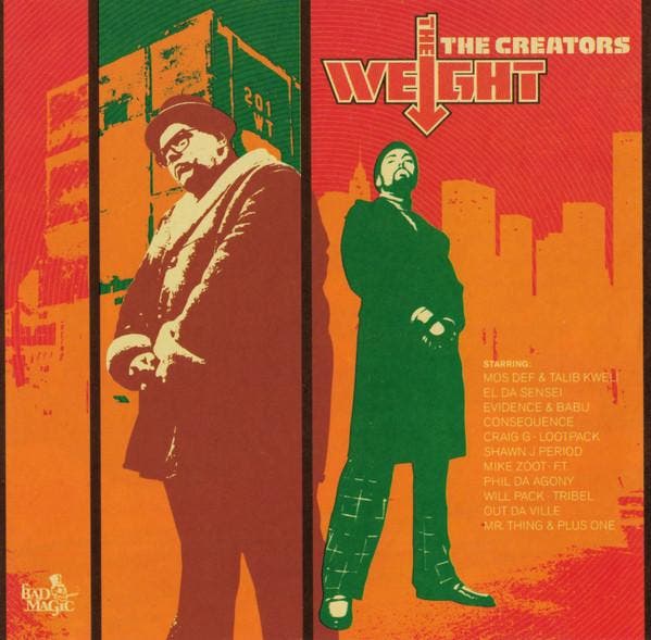 cd - The Creators - The Weight, Cd's en Dvd's, Cd's | Hiphop en Rap, Zo goed als nieuw, Verzenden