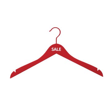 Hanger SALE red Helena 44 cm, Zakelijke goederen, Kantoor en Winkelinrichting | Winkel en Inventaris