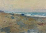 Mario Castellani (1914-1985) - La Spiaggia, Antiek en Kunst