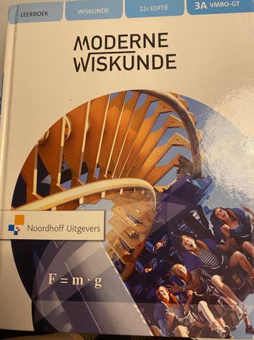 Moderne Wiskunde 12e ed vmbo-gt 3a leerboek 9789001885083, Verzenden, Gelezen