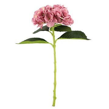 Chloe Hortensia Vintage Roze Zijdenbloem 51 cm per stuk, Ophalen of Verzenden, Nieuw