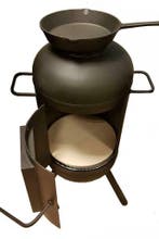 Terraskachel, tuinkachel, BBQ, pizza oven: dekachelman.nl!, Ophalen of Verzenden, Nieuw, De kachelman, Met accessoires