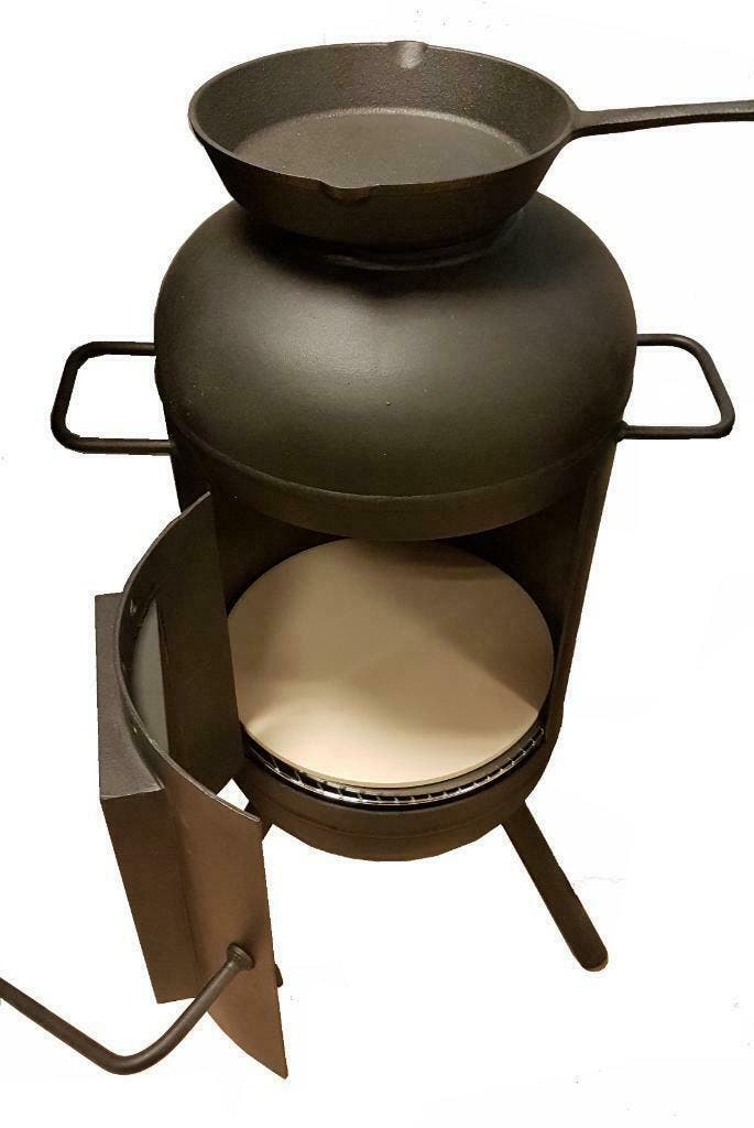 Terraskachel, tuinkachel, BBQ, pizza oven: dekachelman.nl!, Tuin en Terras, Houtskoolbarbecues, Nieuw, Met accessoires, Ophalen of Verzenden