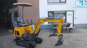 1 tons Mini graver / mini kraan nieuwe briggs en stratton, Graafmachine