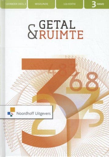 Getal amp Ruimte 12e ed havo 3 1 FLEX leerboek 9789001294793, Boeken, Verzenden, Zo goed als nieuw