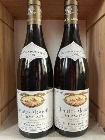 1998 Michel Chapoutier - Chante - Alouette. Blc - Hermitage, Nieuw