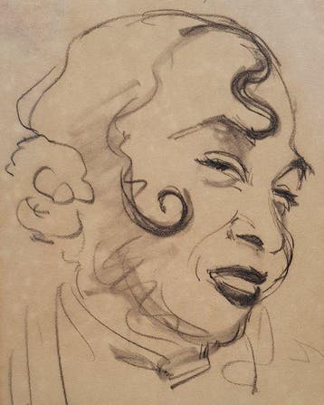 Francis Picabia (1879-1953) - Portrait présumé de Joséphine