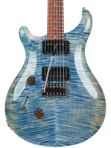 PRS Wood Library Custom 24 Faded Blue Jean Lefty, Ophalen of Verzenden, Nieuw, Solid body