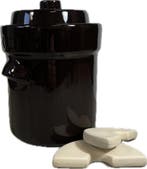 Startpakket fermenteren 2 liter (Bruin-Modern), Verzenden, Nieuw