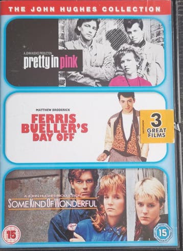 Pretty in Pink+Ferris Bueller´s day+Some kind of wonderful, Vanaf 12 jaar, Verzenden, Nieuw in verpakking, Overige genres