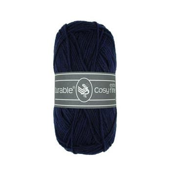 Durable Cosy Extra Fine 321 Navy - Haakgaren / Breigaren, Ophalen of Verzenden, Nieuw, Breien of Haken, Wol of Garen