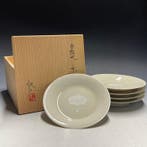 Mino Ware - Kaiji Tsukamoto / Kaizan Kiln - Bord (5) - White