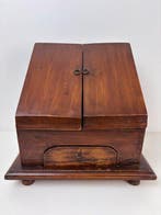 Schrijfhelling - Engelse brievenkastje / schrijfkist - Hout