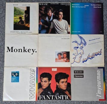 George Michael & Related, Wham - 2 x albums + 7 x 12, Nieuw in verpakking