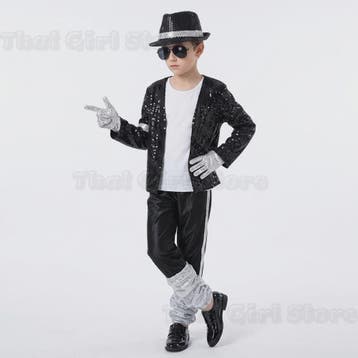 Michael Jackson Billie Jean Kostuum Kinderen - Popster Show, Verzenden, Nieuw