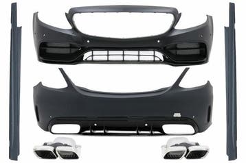 Bodykit Mercedes C Klasse W205 C63 AMG look 14-20, Ophalen of Verzenden, Nieuw