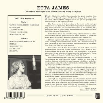 cd - etta james - ETTA JAMES/ SINGS FOR LOVERS (nieuw), Verzenden, Zo goed als nieuw