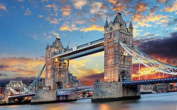 JigSaw Tower Bridge London Legpuzzel 1000 Stukjes Puzzel..., Hobby en Vrije tijd, Denksport en Puzzels, Verzenden, Nieuw