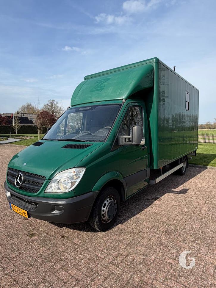 Degelijke Mercedes Paardenwagen! Automaat!, Dieren en Toebehoren, Paarden en Pony's | Trailers en Aanhangwagens, 2-paards trailer