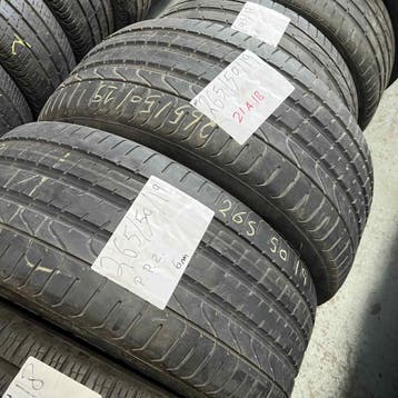2 x Pirelli PZero 265-50-19 Zomerbanden 6mm, 19 inch, Gebruikt, 265 mm, Ophalen of Verzenden