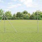 vidaXL Afrasteringspaal Gegalvaniseerd 25 x 1,6 m Staal, Verzenden, Nieuw, IJzer
