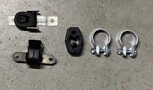 Complete uitlaat Einddemper + Middendemper Seat Arosa / Volk, Verzenden, Nieuw